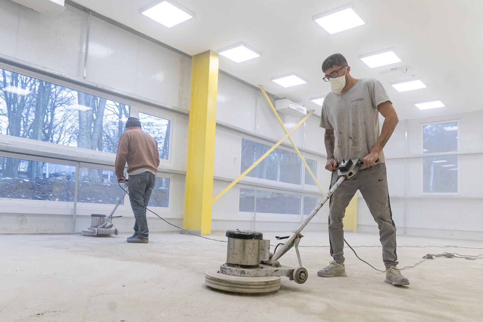 Avanza la obra del nuevo gimnasio polideportivo de Ushuaia