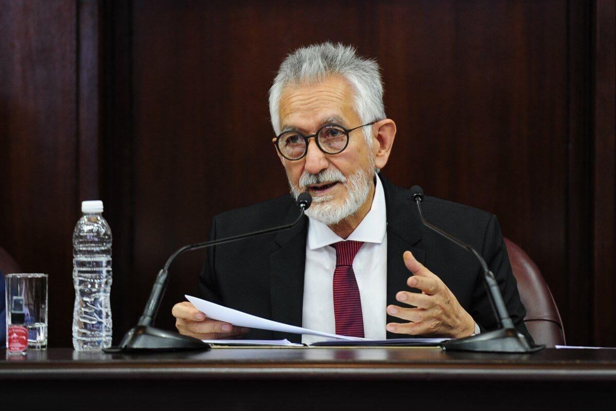 Alberto Rodríguez, Saá, gobernador de San Luis.