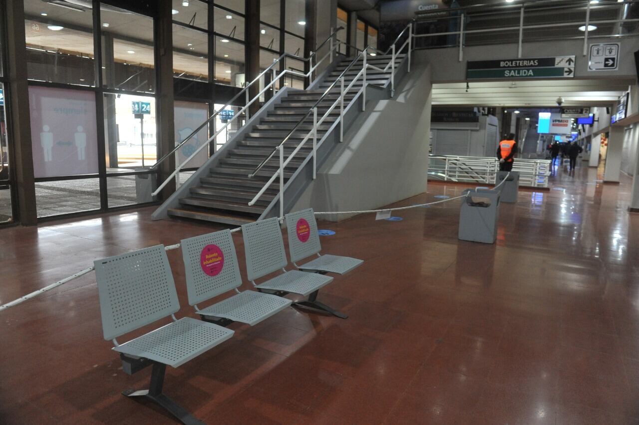 Reapertura de la terminal de ómnibus de Retiro, tras nueve meses de cierre por obras.