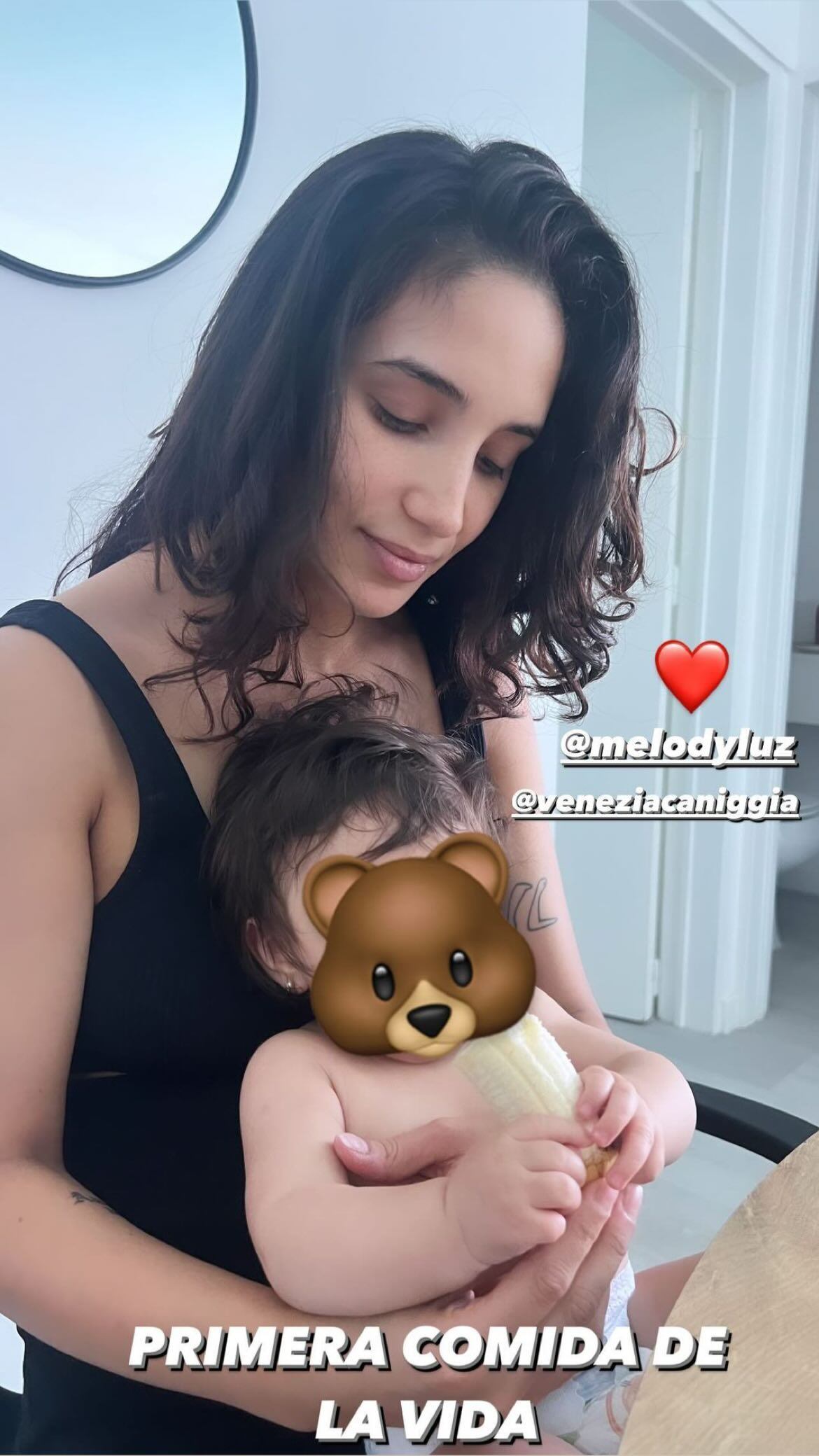 Melody Luz mostró la actividad que hace Venezia, su hija con Alex Caniggia