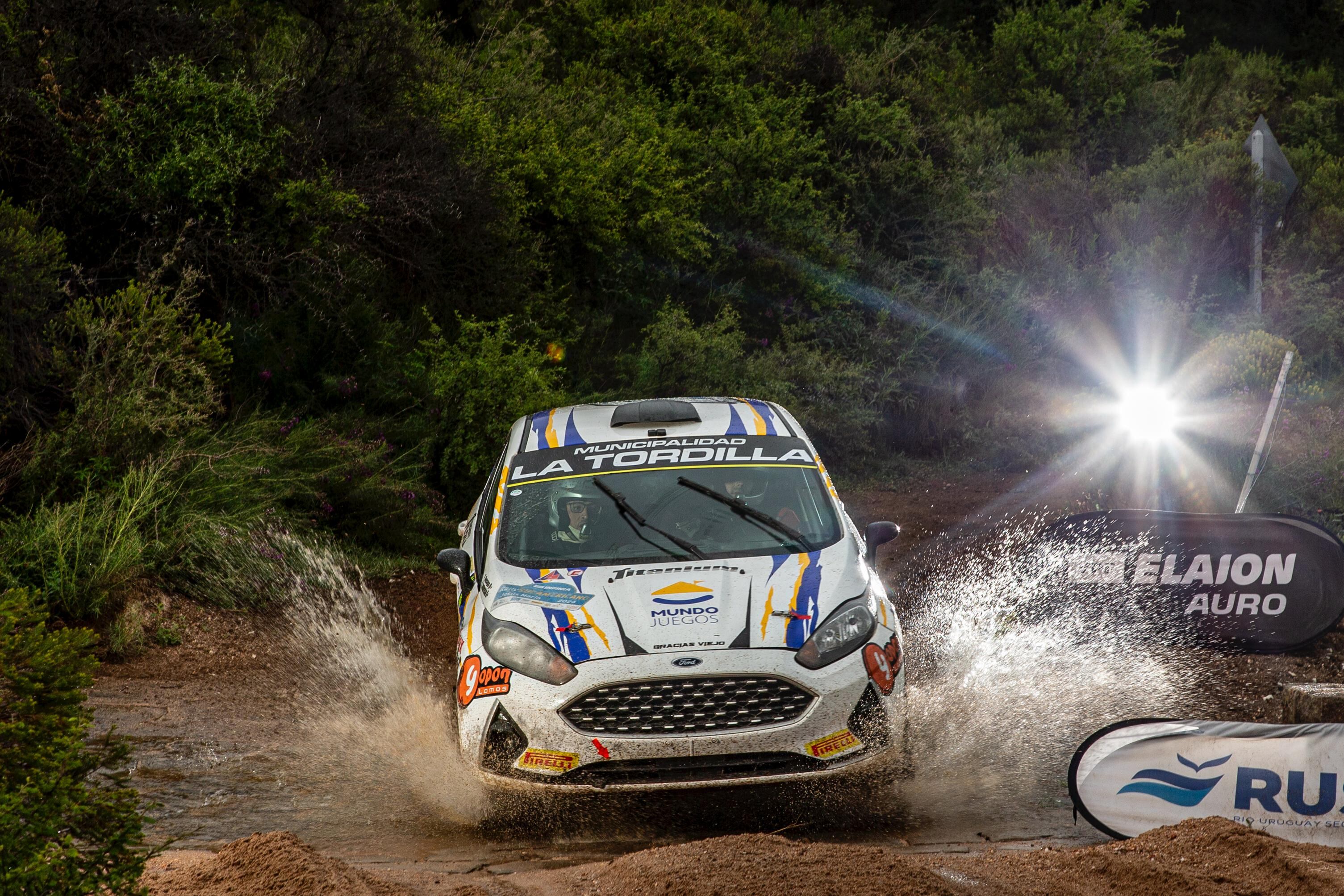 Guillermo Ambrosio / Franco Amaya binomio La Tordilla Rally Argentino