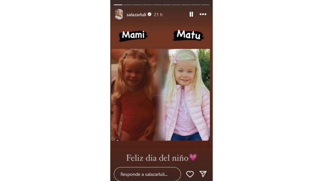 ¡Como hermanas! El tremendo parecido de Luciana Salazar con su hija Matilda: “Mami”