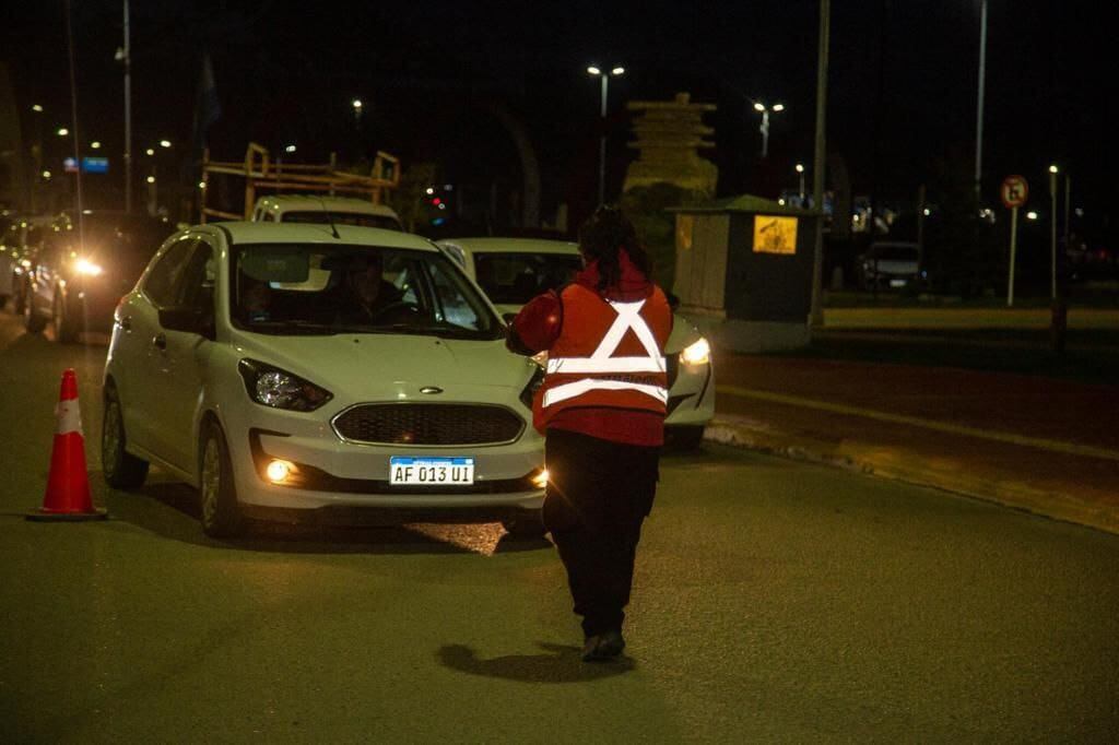 Operativos de tránsito en Ushuaia