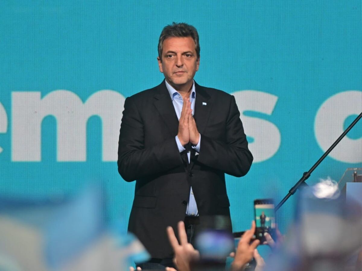 Massa, de cara al balotaje: “La grieta se murió y el 10 de diciembre se abre una nueva etapa en la Argentina”