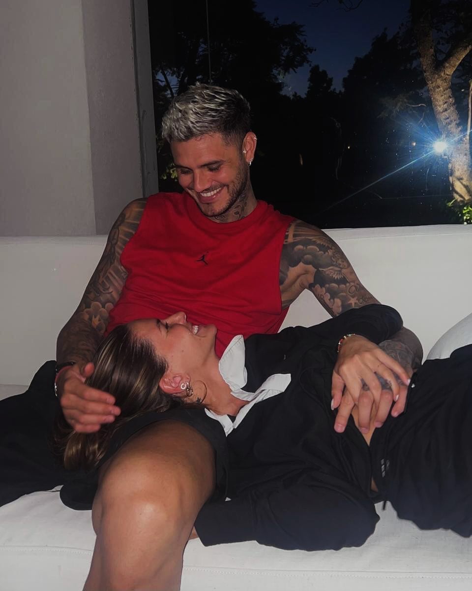 Mauro Icardi y la China Suárez compartieron una romántica publicación