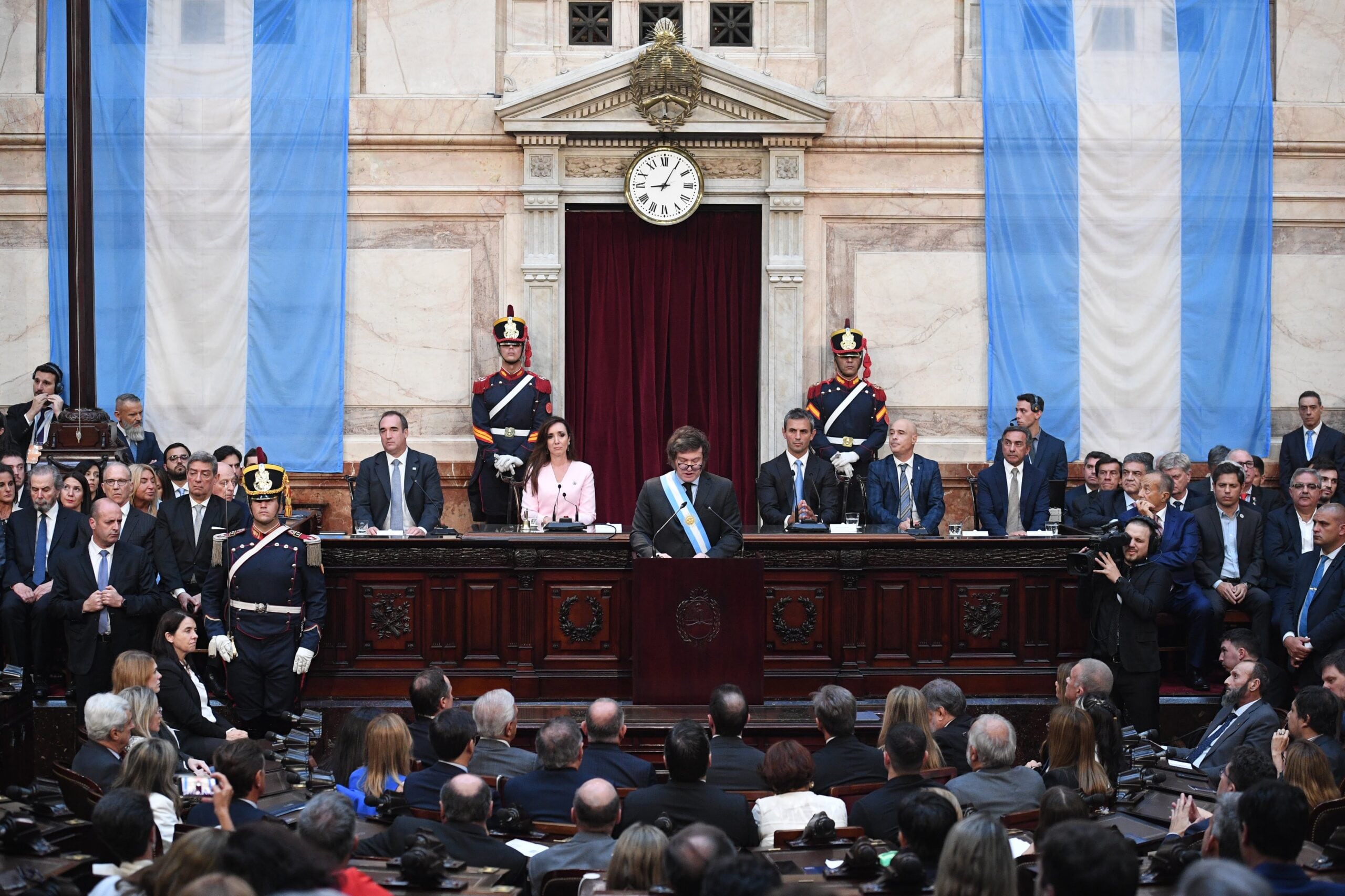 Apertura de Sesiones Ordinarias en el Congreso de la Nación.