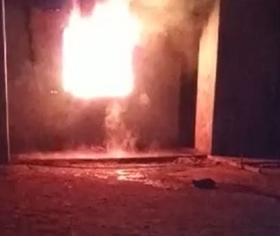 Eldorado: incendio consumió por completo una vivienda.