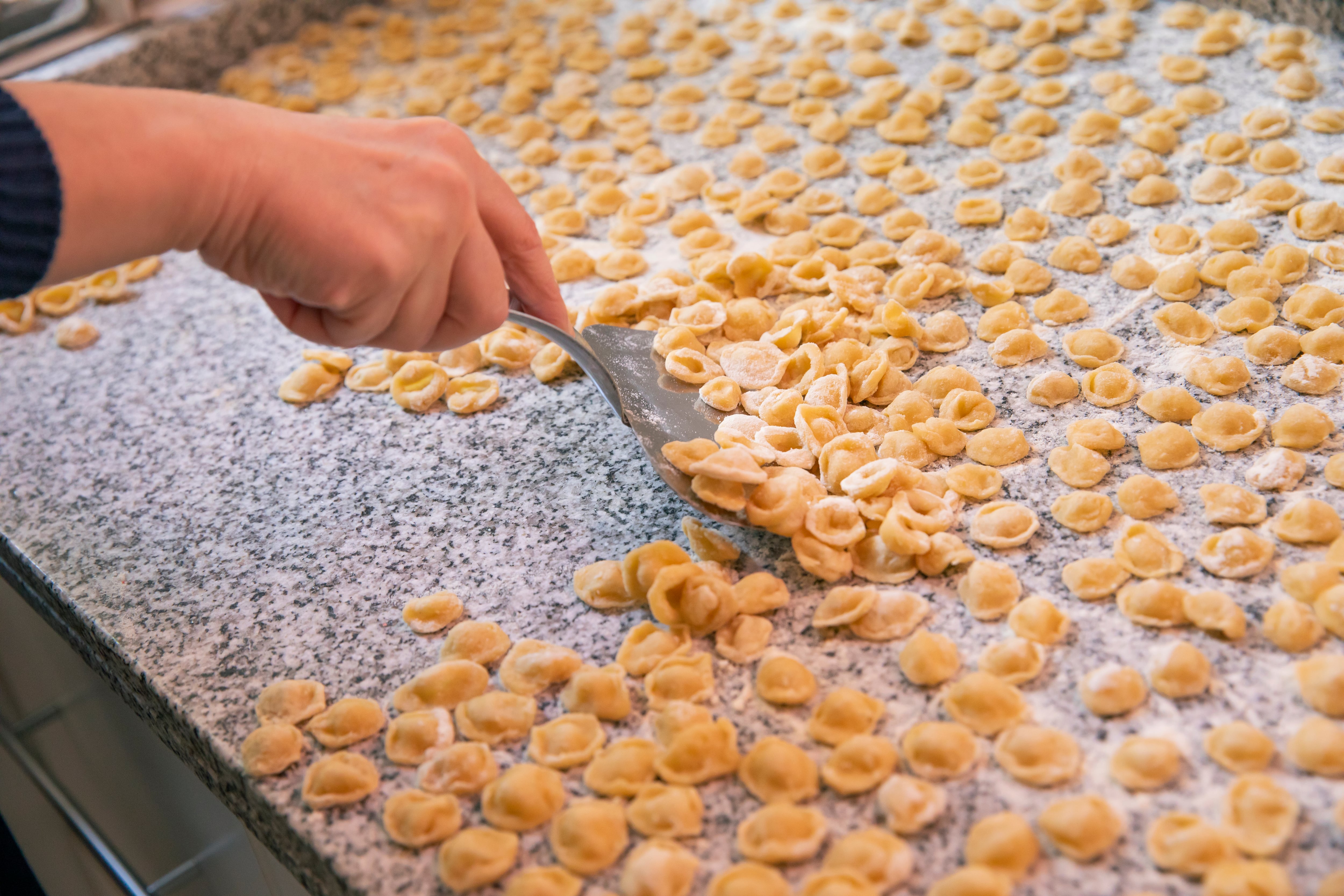 Julieta Oriolo ha viajado en varias oportunidades a Italia, para encontrarse con sus raíces italianas en la cocina.