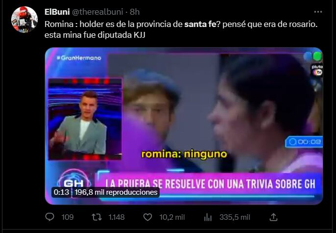 Romina se perdió, no sabía dónde está Rosario y fue blanco de memes