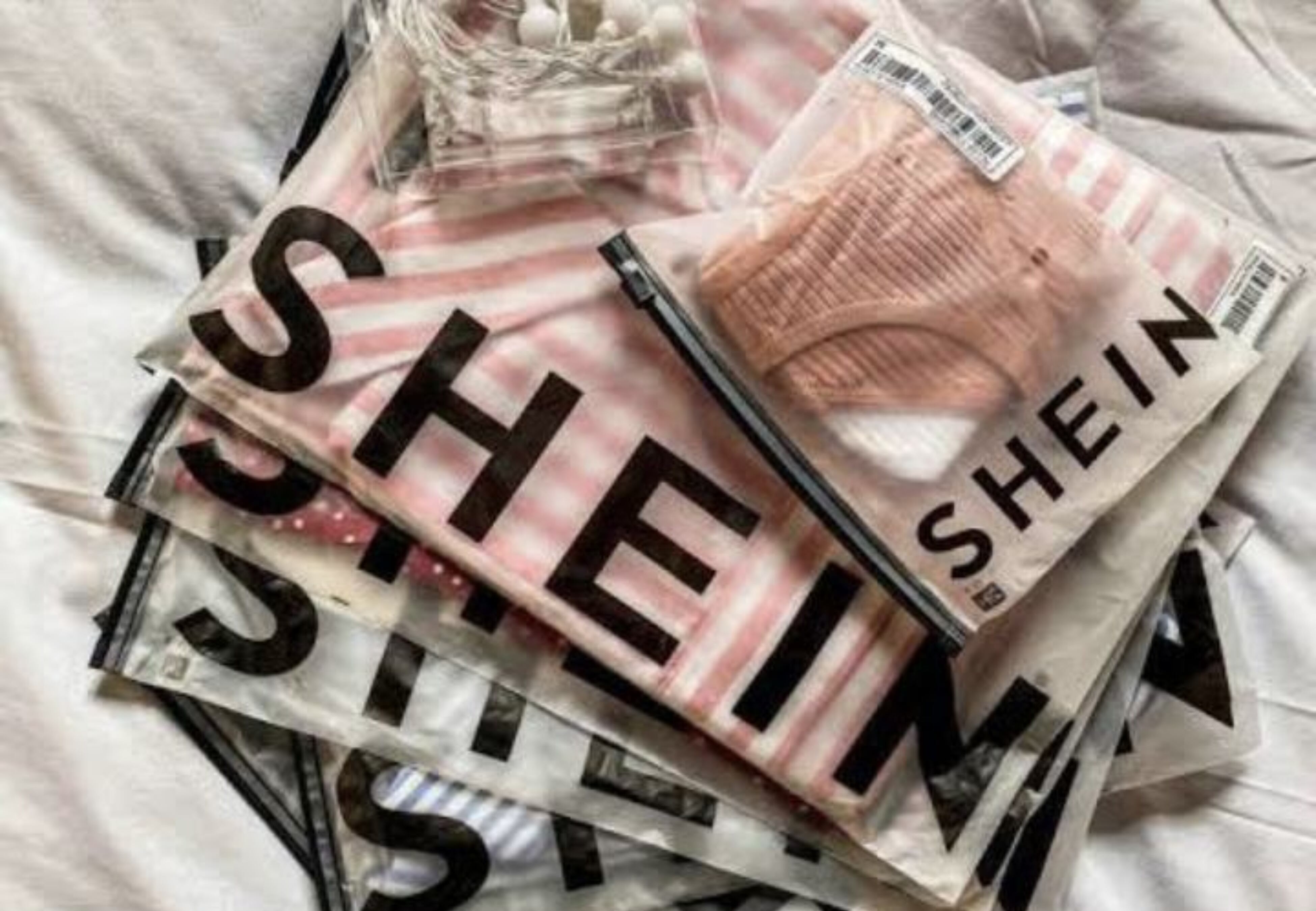 Paquetes de Shein.