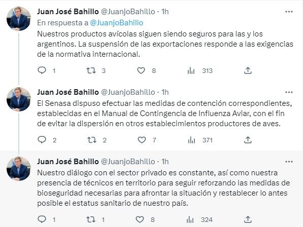 La explicación de Juan José Bahillo, secretario de Agricultura, Ganadería y Pesca de la Nación.    