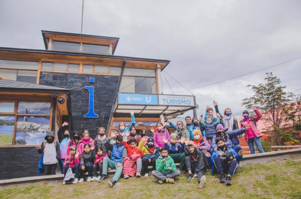 Se realizó en Ushuaia con niños y niñas de la ciudad.