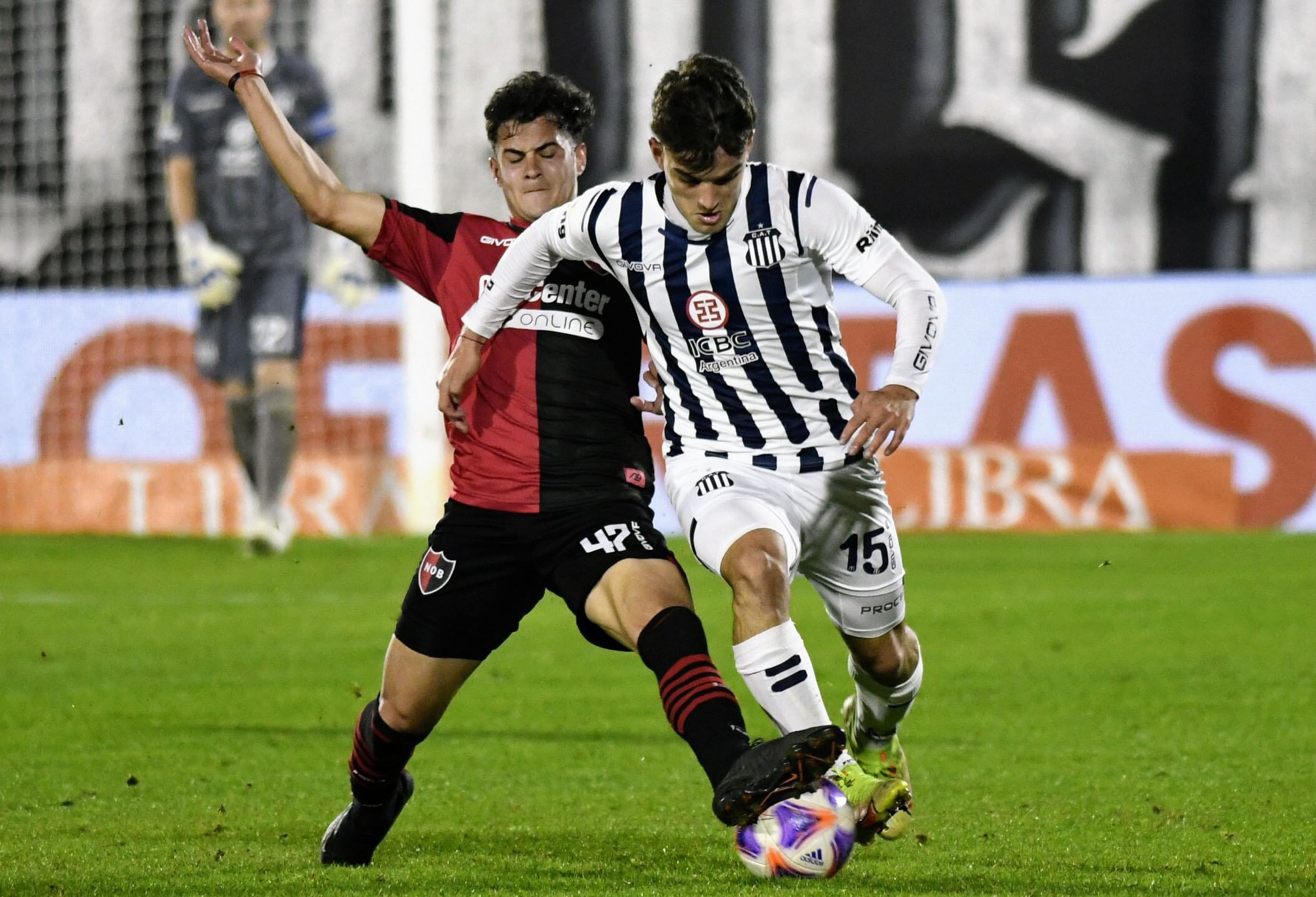 Talleres ante Newell's por la última fecha del campeonato. (Fotobaires).