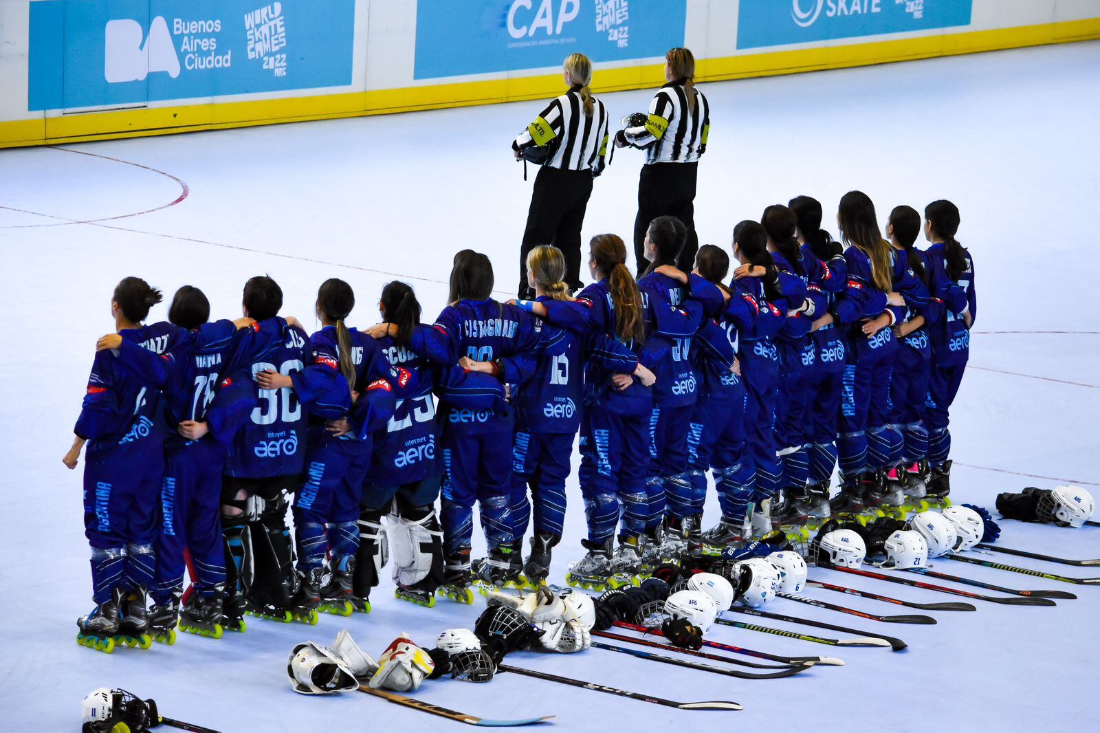 Histórico: Argentina clasificada a la semi de los World Skate Games.