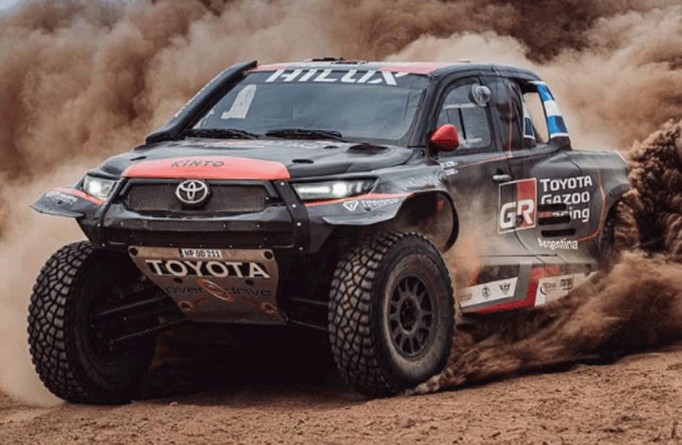 Con Toyota, el mendocino Juan Cruz Yacopini fue tercero este año en el Mundial de Rally-Raid W2RC.