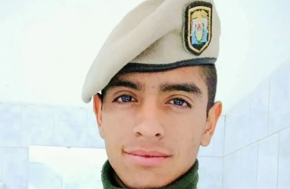 Brian Jorge Daniel Huanque, el soldado voluntario de 24 años de Neuquén que apareció sin vida.