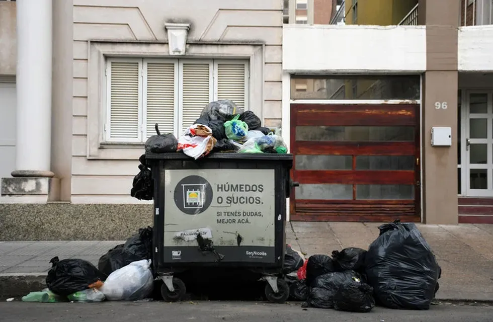 La recolección de basura en la ciudad estuvo detenida por 48 horas.