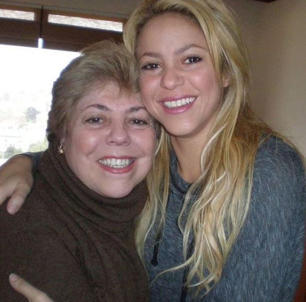 Shakira junto a su mamá (Instagram)