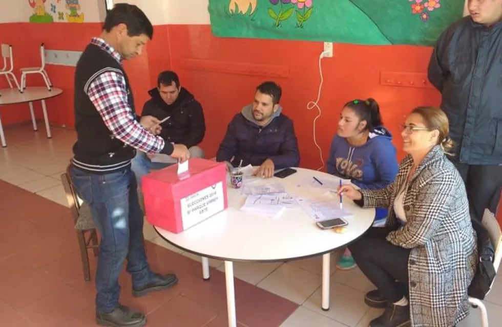 Elecciones de autoridades vecinales en Barrio Parque del Virrey. Alta Gracia.