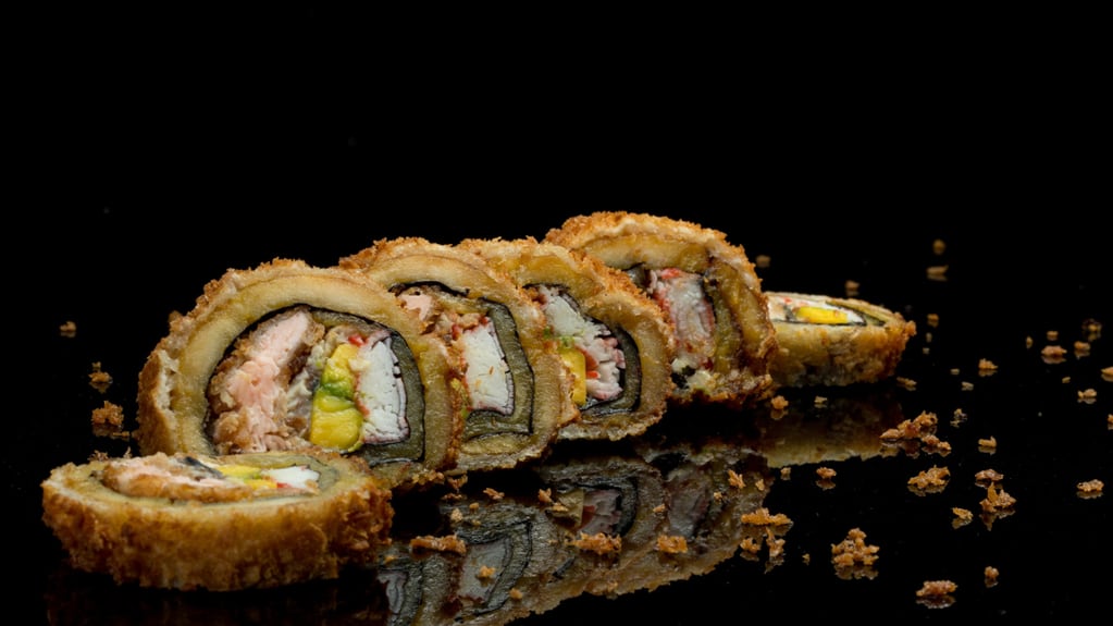 Los calentitos, un clásico del sushi.