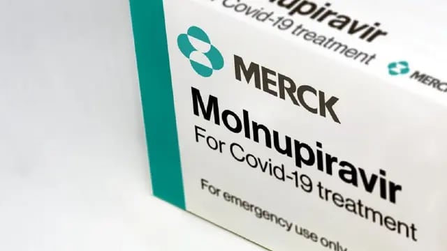Píldora molnupiravir contra el Covid-19. Fue desarrollada por Merck.