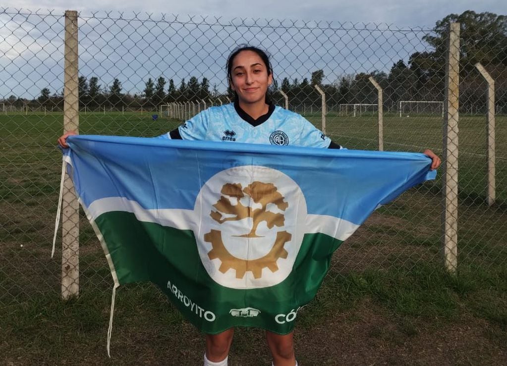 Ema Lemos futbolista de Arroyito en Club Atlético Belgrano