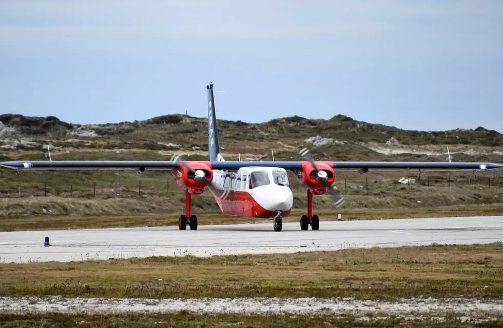 La aeronave formará parte de la flota del Servicio Aéreo del gobierno británico en Malvinas.