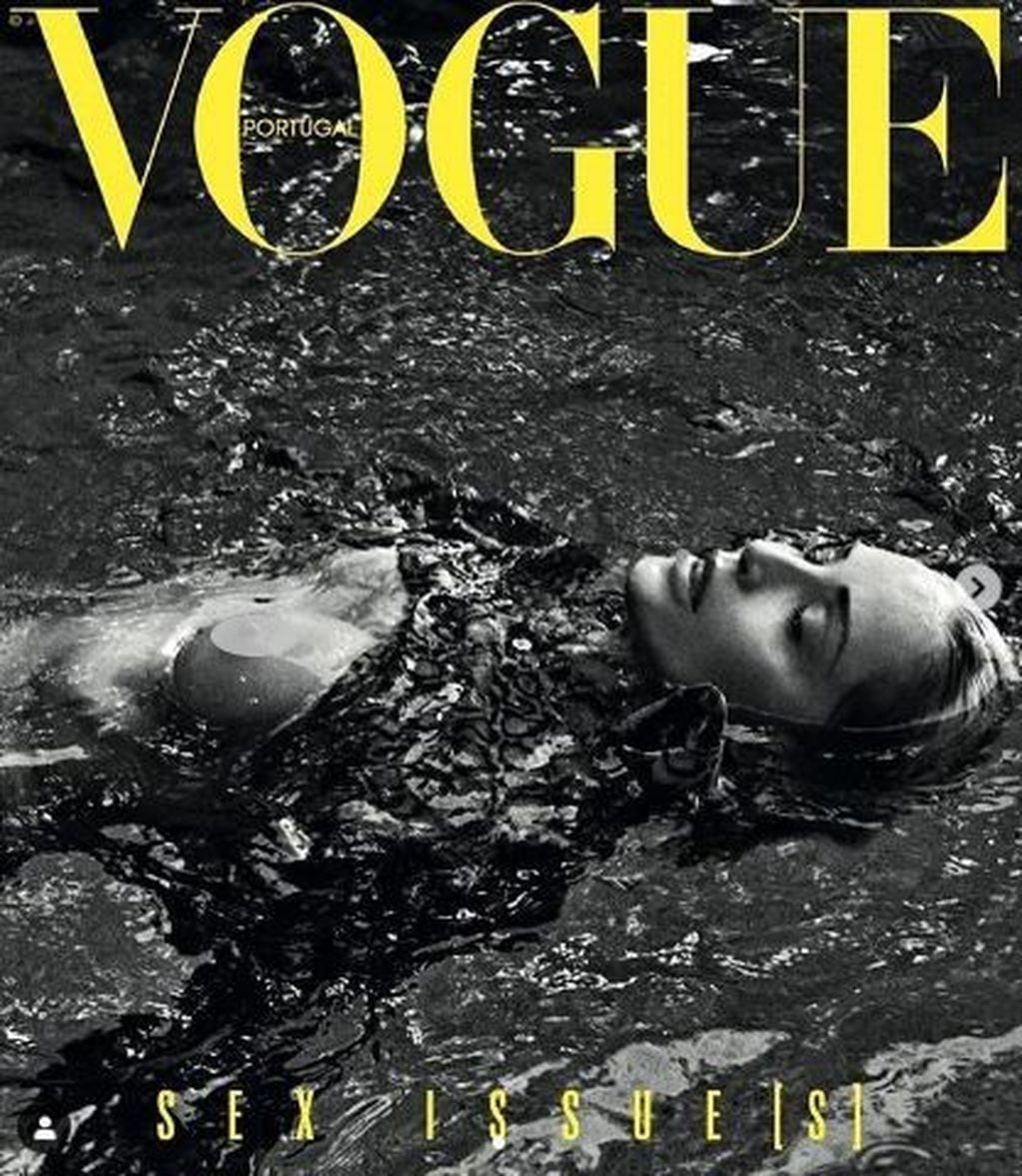 La tapa de Sharon Stone para Vogue Portugal (Fuente: Instagram/sharonstone)
