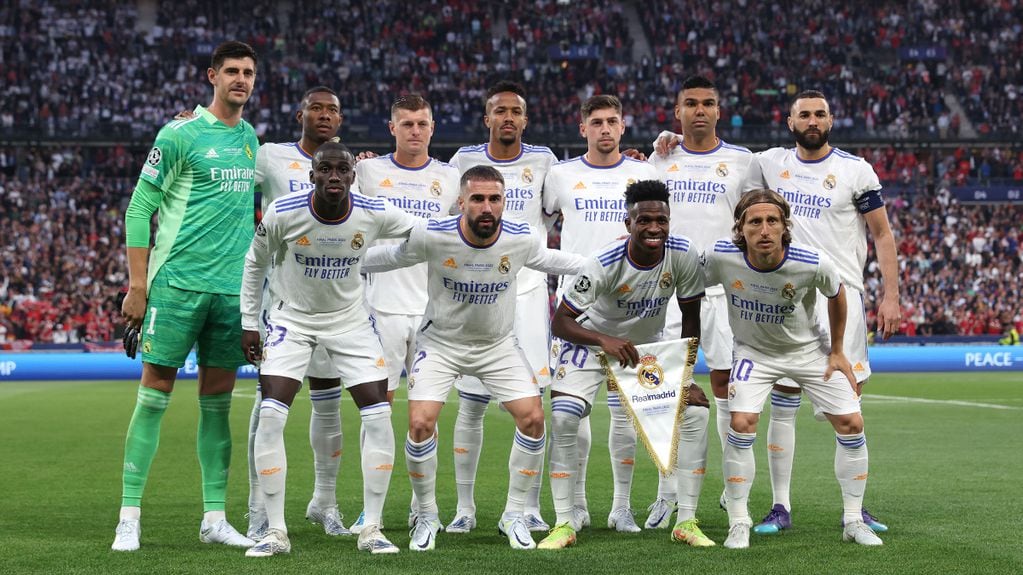 El 11 titular del Real Madrid en la final contra Liverpool.