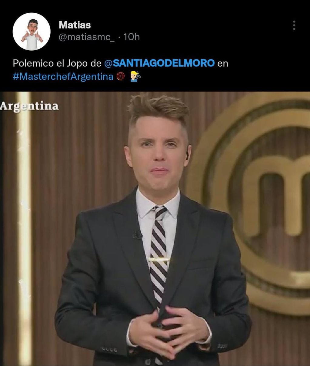 Algunos de los personajes con los que compararon a Santiago del Moro en Twitter.