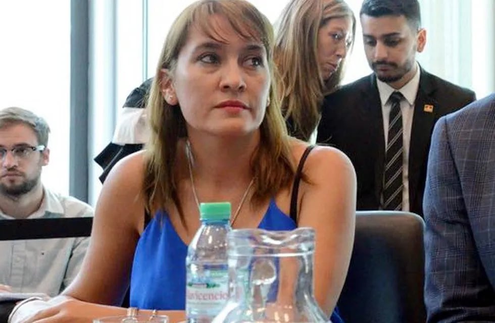 Lorena Matzen, diputada provincial y presidente de la UCR rionegrina.