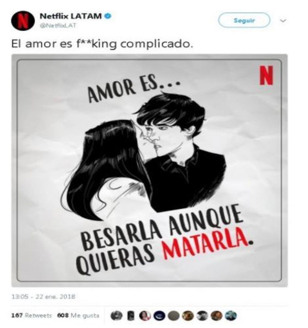 Tuit desafortunado de Netflix