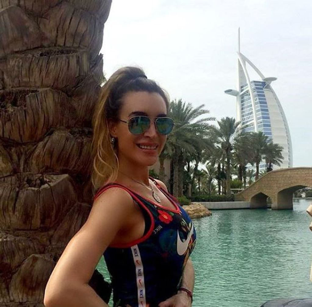 Fátima Florez deslumbró con sus curvas en Dubai. Instagram/soyfatimaflorez