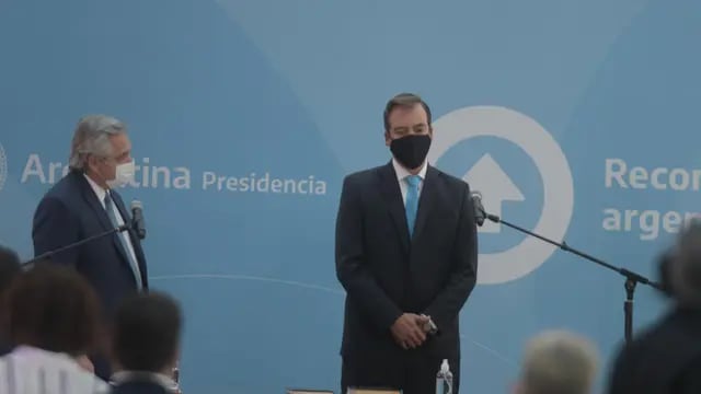 Alberto Fernández le tomó juramento a Martín Soria, el nuevo ministro de Justicia y Derechos Humanos