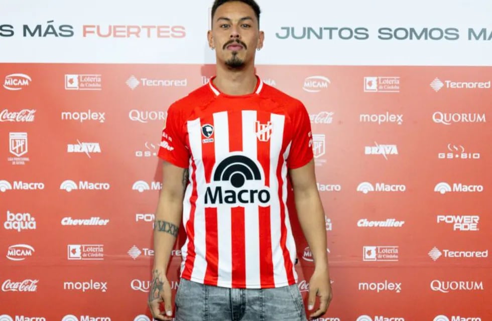 El volante Matías Romero fue anunciado como jugador de Instituto. (Prensa IACC).