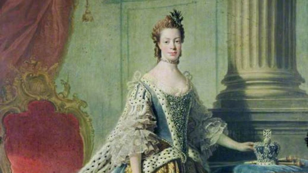 Retrato de la reina Charlotte de Mecklenburg-Strelitz