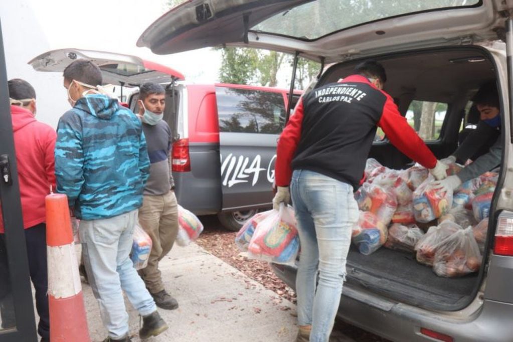 Unos 4500 módulos alimentarios "de emergencia y mensuales" fueron entregados la semana pasada correspondiente al  mes de septiembre. (Foto: archivo / prensa municipal).