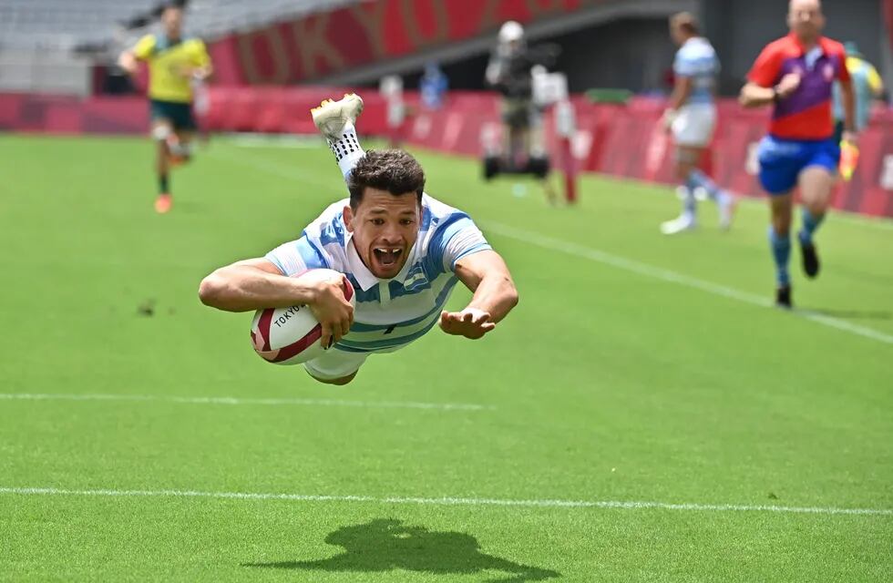 Los Pumas 7s vencieron por 29-19 a Australia en su debut en los Juegos Olímpicos.