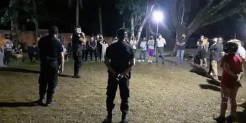 Reunión con autoridades policiales en Eldorado