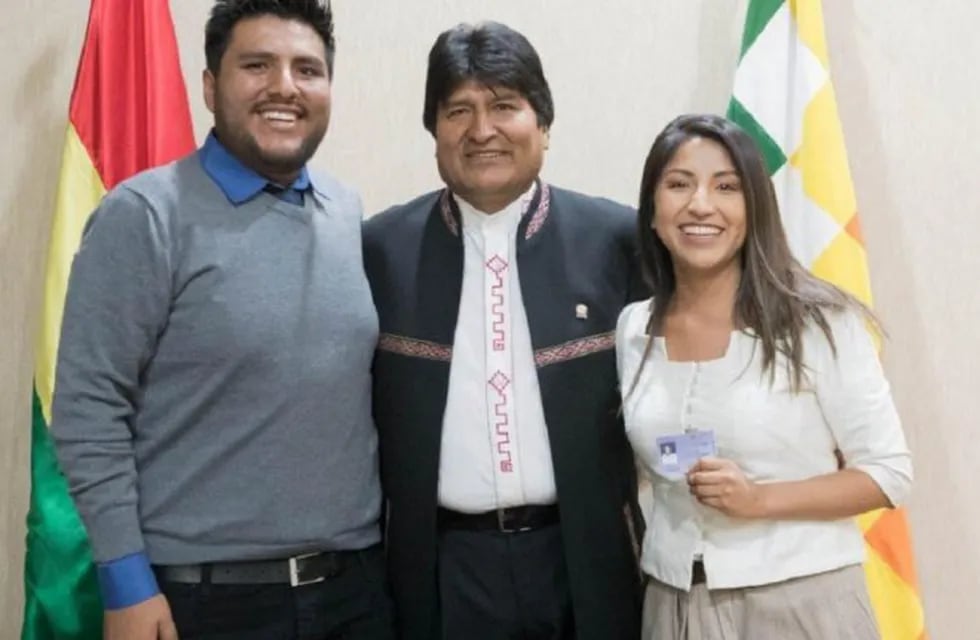 Hijos de Evo Morales llegarían a Argentina.