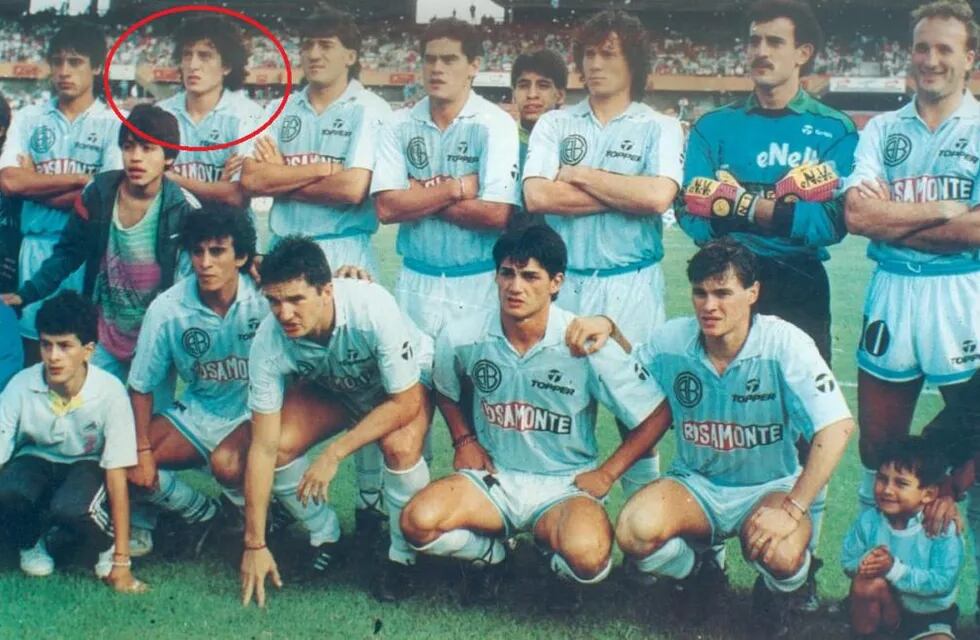 Germán Delpino fue parte de un plantel muy recordado por los simpatizantes del club Belgrano.