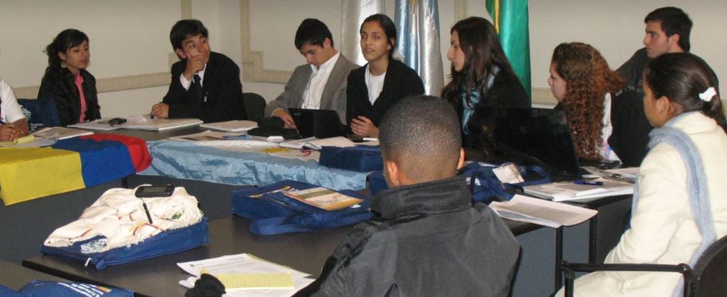 El Parlamento Juvenil del MERCOSUR integra a jóvenes de los países latinoamericanos para debatir sobre diversos temas en común.
