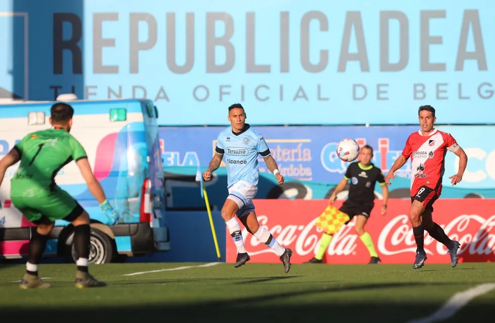 Fabián Bordagaray se lesionó ante Maipú y se perderá los próximos cuatro partidos de la B (Prensa Belgrano)
