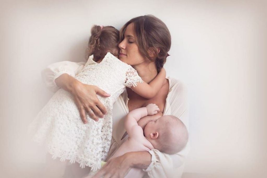 La foto con la que Paula Chaves se sumó a la Semana Mundial de la Lactancia Materna (Foto: Instagram)