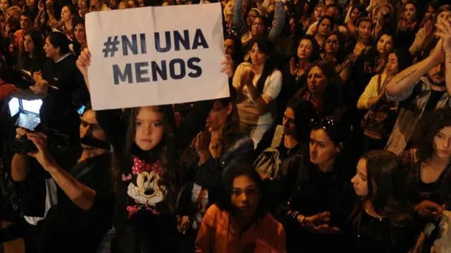 La primera. El 3 de junio, miles de personas reclamaron en las calles contra la violencia de género (Ramiro Pereyra/Archivo)