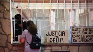 Marcha por el femicidio de Celia Acosta en Carcarañá