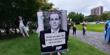 Se realizó una marcha para pedir justicia a siete años de la muerte de Nisman