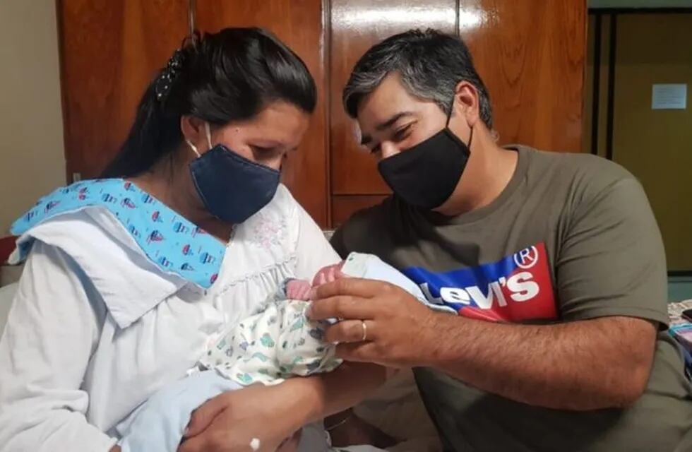 Primer bebé bahiense del 2021