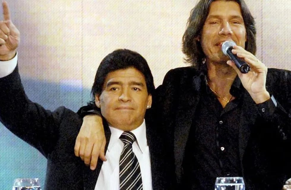 Maradona y Tinelli