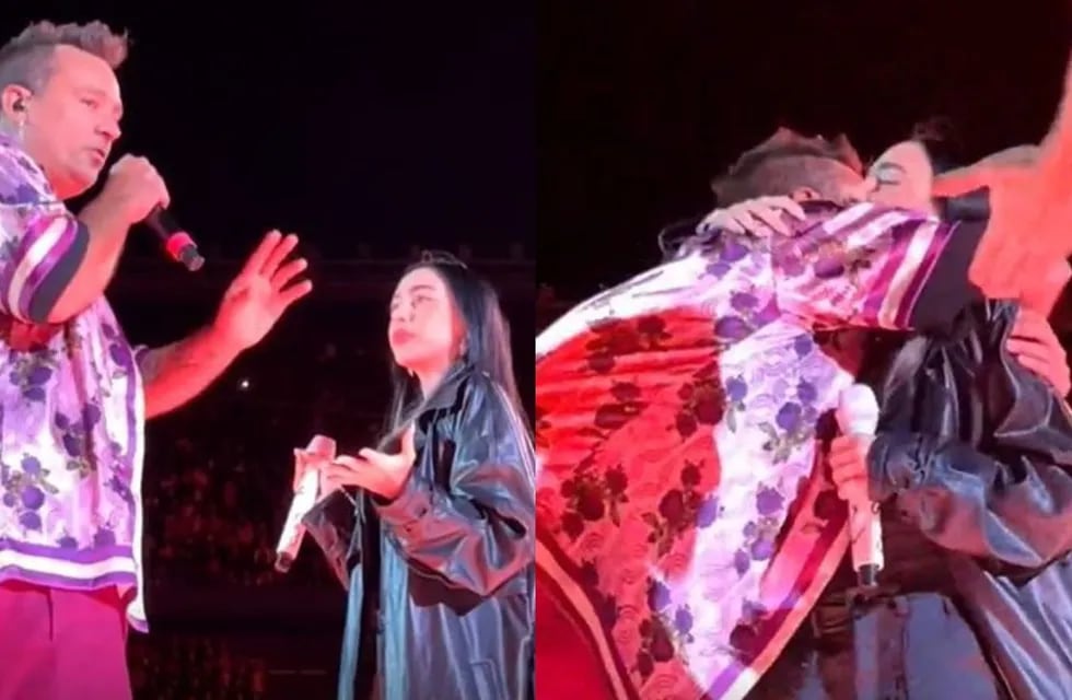 Nicki Nicole cantó un tema inédito con Tan Biónica en Vélez y le hizo una insólita propuesta a Chano